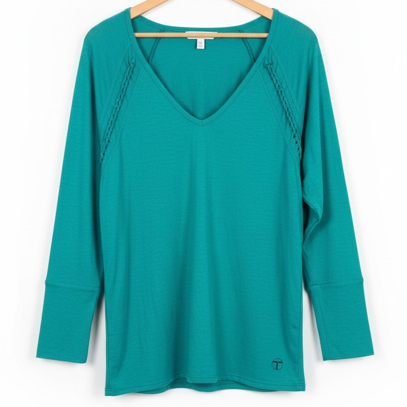 Trina Turk Women's M Recreation Dolman Athleisure Leisure Boho Vacation Top